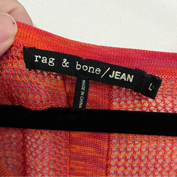 Rag & Bone Jean Allgauer Mesh Open Weave Knit Sweater - Picture 8 of 13